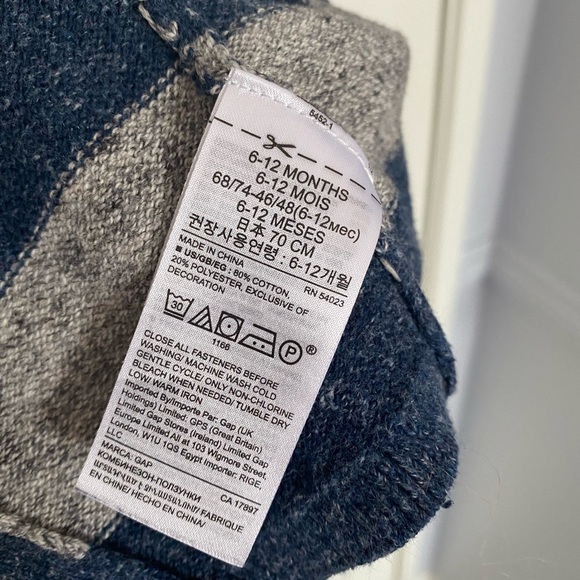 Baby Gap Sweater Romper, 6-12 months - Picture 6 of 6